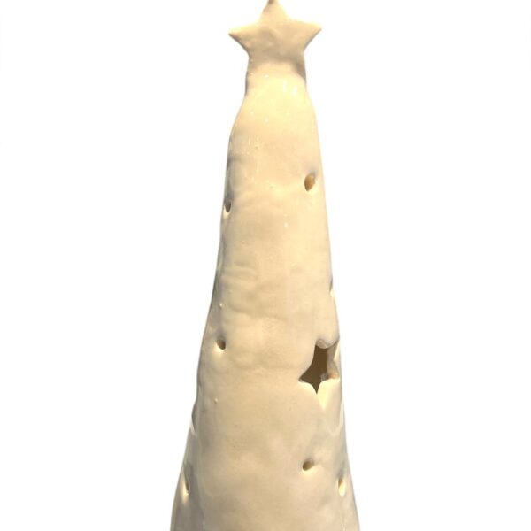 PINO CERAMICA ALTO CON ESTRELLAS