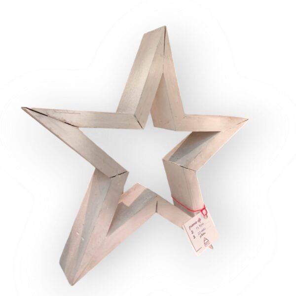 NAVIDAD ESTRELLA DE MADERA DE APOYO XL