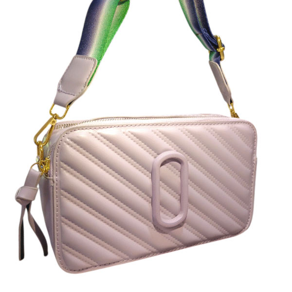LIQUIDACION CARTERA VIOLETA PASTEL