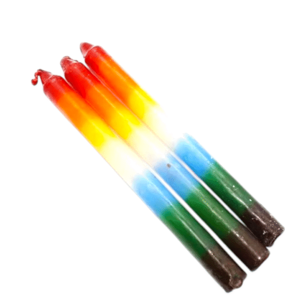 VELAS LARGAS COLORES