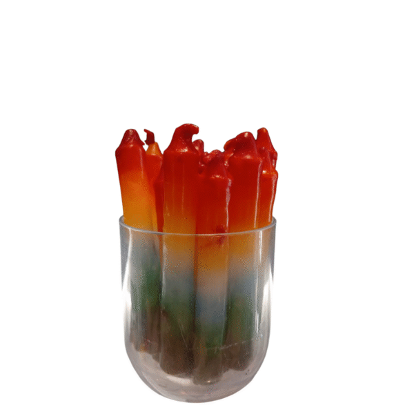 VELAS CORTAS COLORES