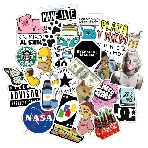 STICKER PARA TERMO X10uni